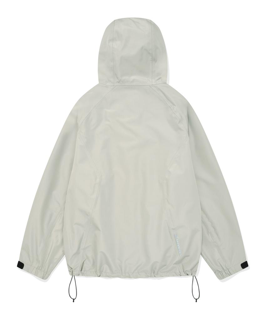 Phyps Motorcycle Wind Shell Jacket Light Gray