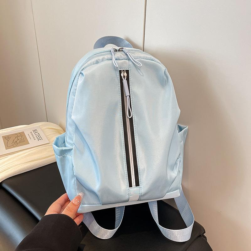 

Модный рюкзак большой вместимости и школьный рюкзак, трендовая сумка для бизнеса и путешествий светло-синий