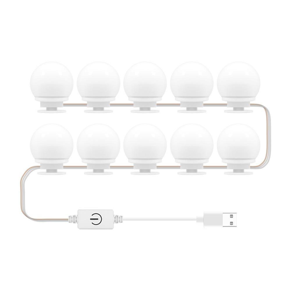 2PCS/6PCS/10PCS 5V Vanity Mirror Lights USB Mirror Light Strips For Makeup Vanity