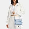 Nike Polyester Sports Bag Shoulder Bag Crossbody Bag Women's Light Blue Casual FN0938-440