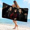 The Vampire Diaries Damon salvatore Towel Microfiber Beach Towel Absorbent Quick Yoga Swimming Resort Mountain Climbing Towel