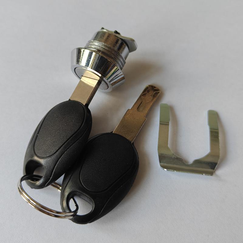 1 Set Cylinder Core Plug And Keys Motorcycle Top Box Lock For 25L 32L 36L 40L 45L 50L 55L 60L 65L 80L 85L 100L Top Case