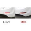 For Hyundai Elantra 2014-2016 Glossy Chrome Rear Fog Light Lamp Frame Trim 2PCS