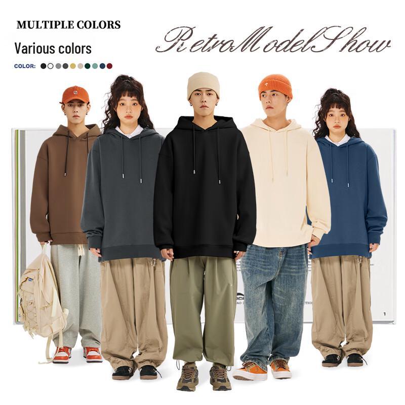 Męska bluza z kapturem Jeanswest z kreskówkowym nadrukiem czarnego kota