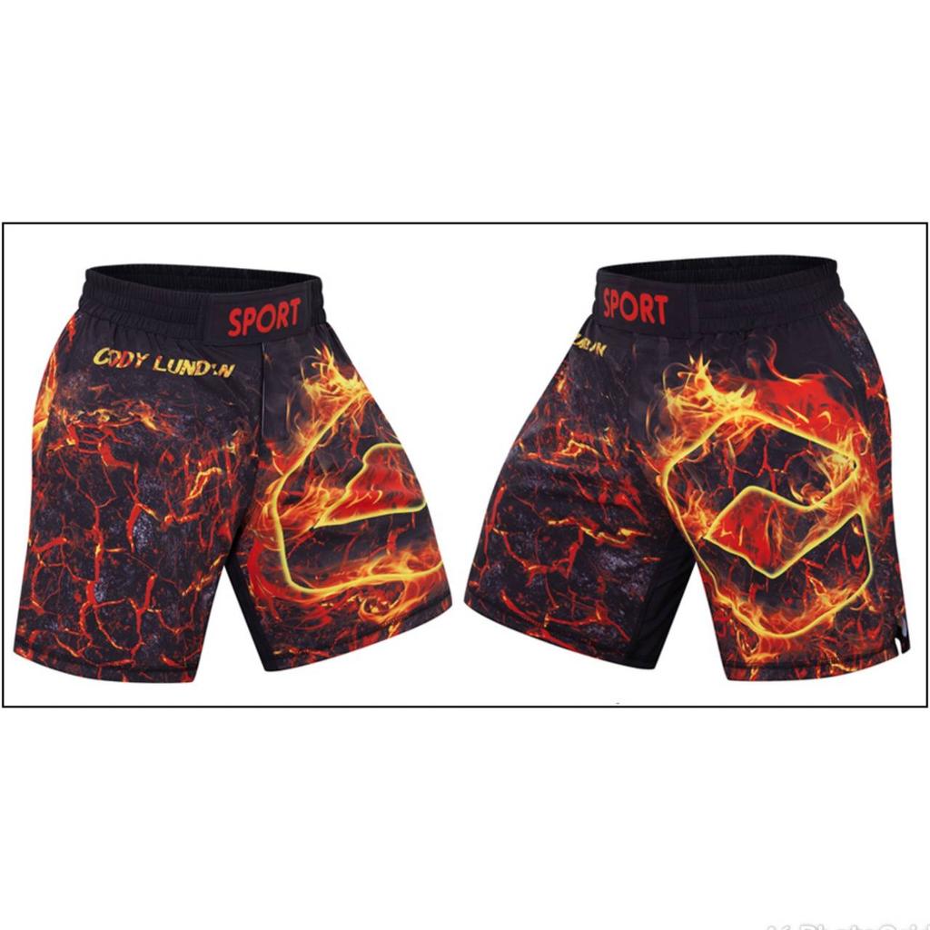 Mens MMA Boxing Kickboxing Fight Shorts Muay Thai Short Pants Jogging Exercise Sport Training Competition Fitness Running Shorts