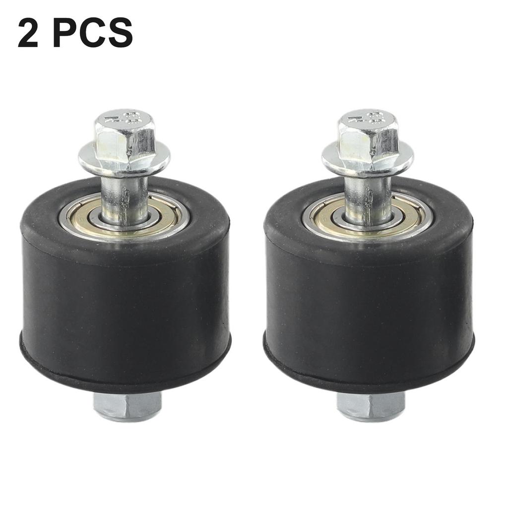 Motorcycle Chain Roller Sprocket 26mm Length 2Pcs 8mm