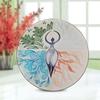 Alchemical Moon Drum Desktop Ornament Fashion Shaman Drum Tree of Life Sound Healing Tool for Family Friends Best Gifts