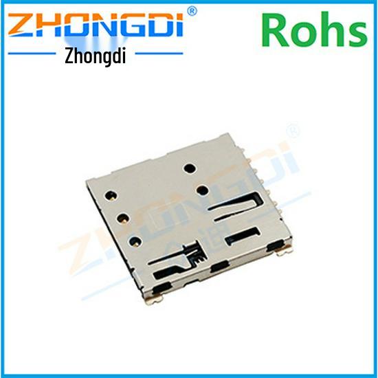 

NANO-SIM-0500A-P External Weld Pop-up NanoSIM Card Holder H1.37