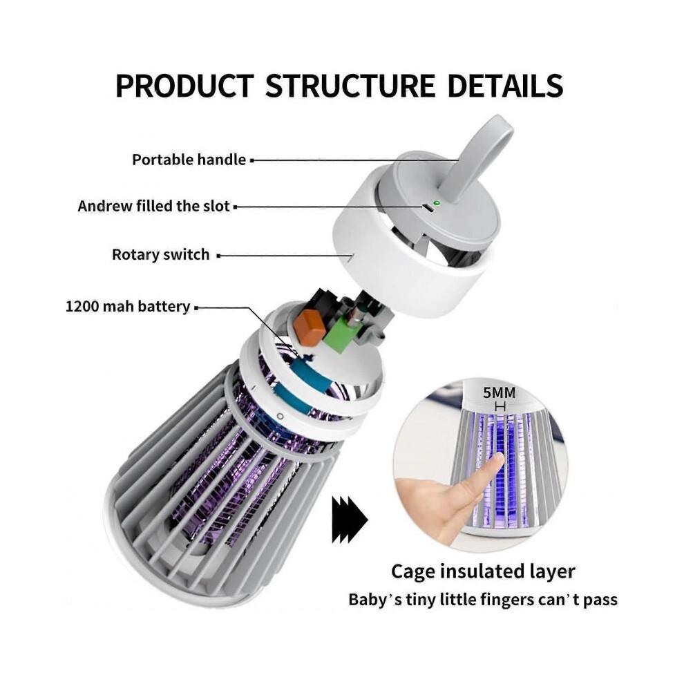 Mosquito Repellent Mosquito Killer Lamp 5W UV Electric Mosquito Repellent Lamp Effective Range