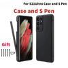 Dla Samsung Galaxy S21 Ultra Rysik S Pen Z Etui Oryginalne Silikonowe Pokrowiec Wbudowane Gniazdo na Rysik Silikonowe Etui z logo 6
