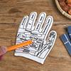Acupressure Reflexology Gloves for Hand Spa Acupressure Tool for Hand Massage Reusable Mittens for Home Hand Spa Therapy