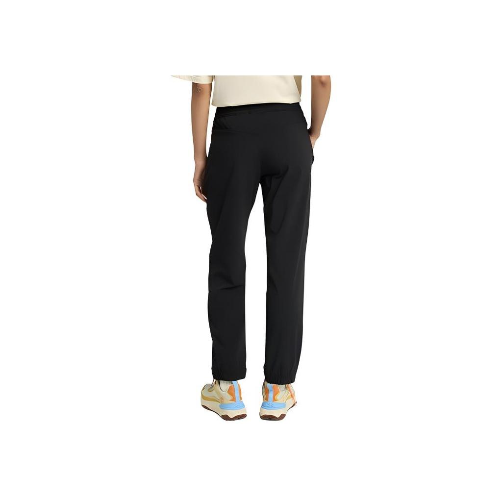 Timberland Lightweight Water-Resistant Casual Pants Women Bottoms Black A61Q7-001