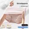 LangSha Women's Medical Grade Cotton Mid-High Waist Tummy Control Briefs 4-Pack