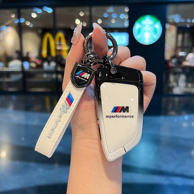 For BMW X1 X3 X4 X5 X6 Series 1 2 3 5 7 G20 G02 G05 G31 G23 F34 F15 F40 IX3 Remote Car Key Cover Keychain Key Case