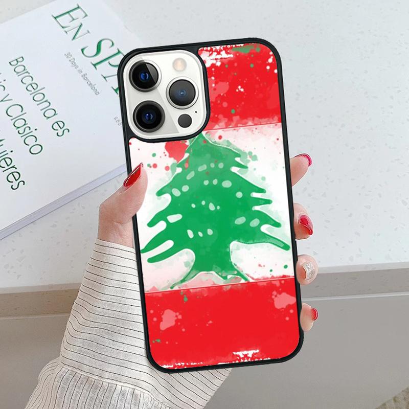 Lebanon Flag Phone Case cover For iPhone 17 Air 15 16 16e 14 13 Pro Max Coque 12 11 Pro Max For Apple PLUS fundas