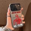 Singer J-Justin B-Bieber Phone Case For iPhone 17 16 15 14 13 12 11 Pro Max Air Matte Laser Aurora Shockproof Funda
