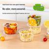 temeiju Disposable Microwavable Food Bowls with Lids, 30 Sets