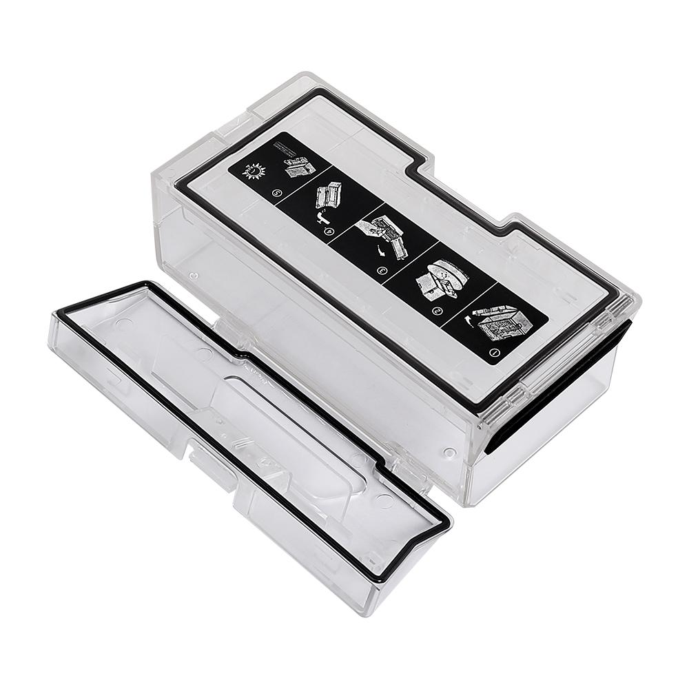 Hepa Filter Dust Bin for Roborock T7S T7SPlus S7 S70 S75 Dust Box Robot Vacuum Cleaner With Filter Part Dust Bin Container Accessories