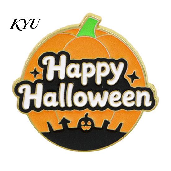 Costume Decorative Pins Halloween Enamel Brooch Pin, Cartoon Ghost Witch Hat Black Cat Backpack Embellishment Pin Spider Badge for Jackets Backpacks