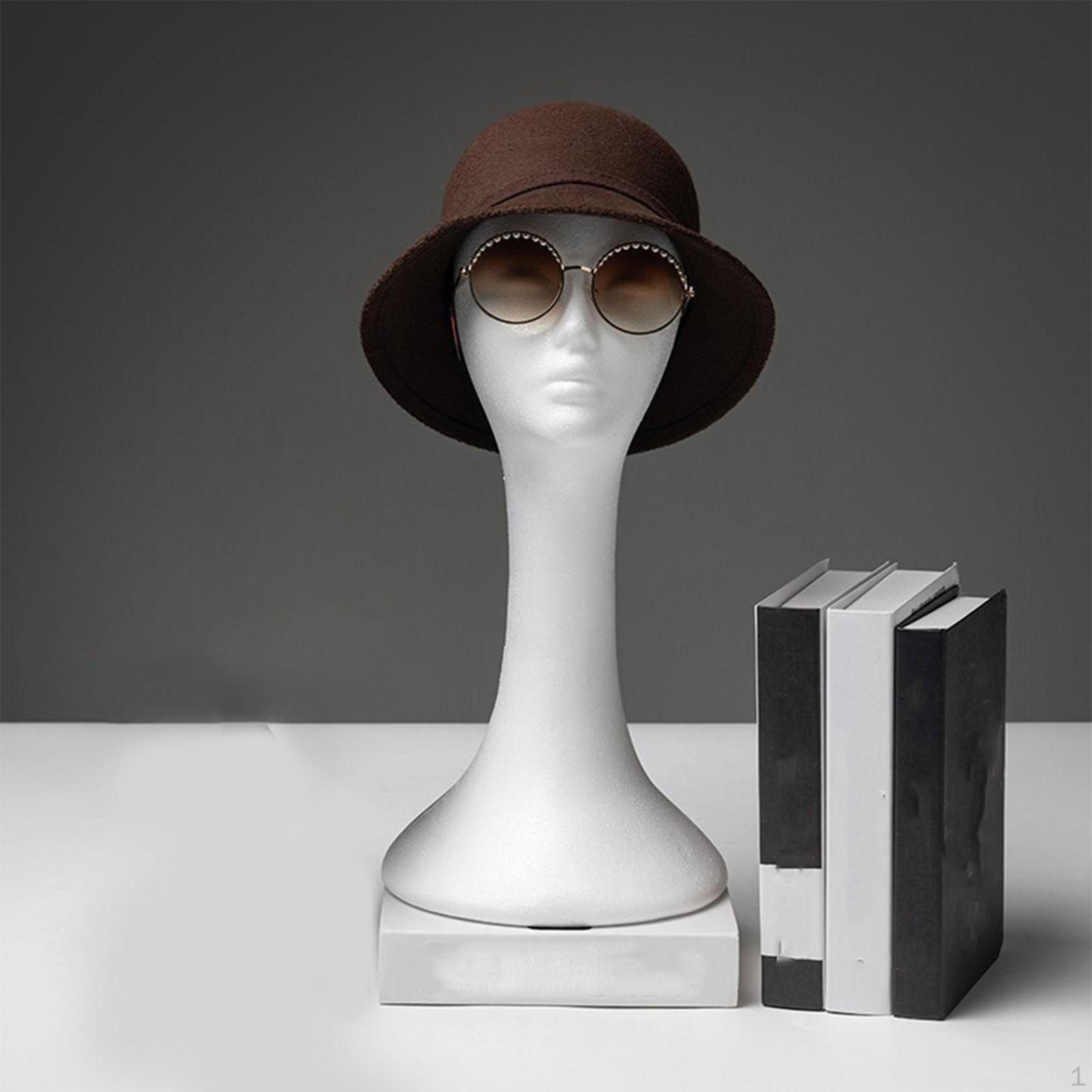 

Foam Mannequin Stand Multipurpose Hairpiece for Travel Headphones Home