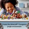 LEGO Minecraft Jungle Monster Set 21176 Building Blocks Toy for Boys and Girls 8 Years and Up