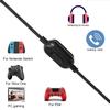 2m Headphone Audio Cable with Volume Controller and Mute Headphone Cable Audio Cord Line for Logitech GPRO X G233 G433 Headset