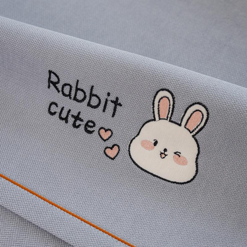 Simple Cartoon Sofa Cushion, New  Chenier Four-Season Universal Sofa Cushion Set, Non-Slip Cover Cloth Cushion