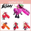 Hochwertiger Taschenanhänger Schlüsselanhänger Niedlicher Bad Bunny Kinder Weihnachtsgeschenk Dekoration