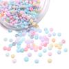 70pcs Glass Seed Beads Charm Frosted Mineral Abacus Czech Spacer Beads For Jewelry Making Accessories
