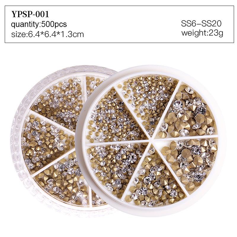 Nail Art Diamond Nail Art Tip Bottom Diamond Color Diamond Size Mixed Glass Round Diamond Nail Diy Nail Art Jewelry