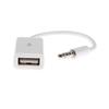 1 PC 2 Styles Charger Sync Data Transfer Cables for Car AUX Audio Plug Adapters