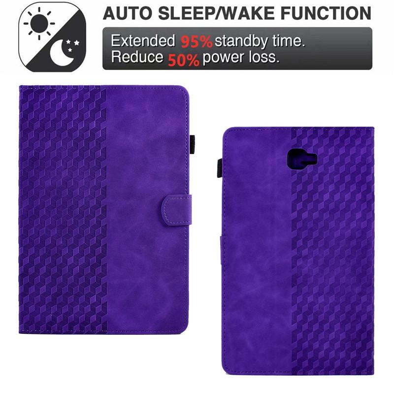 Funda For Samsung Galaxy Tab A 2016 Case 10.1" Luxury Stand Wallet Tablet Coque For Samsung Tab A 10 1 2016 SM T580 T585 Case