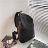 Canvas Bag Men'S And Women'S Large-Capacity Retro Messenger Bag Multi-Functional Fashion Shoulder Bag Student Backpack Satchel