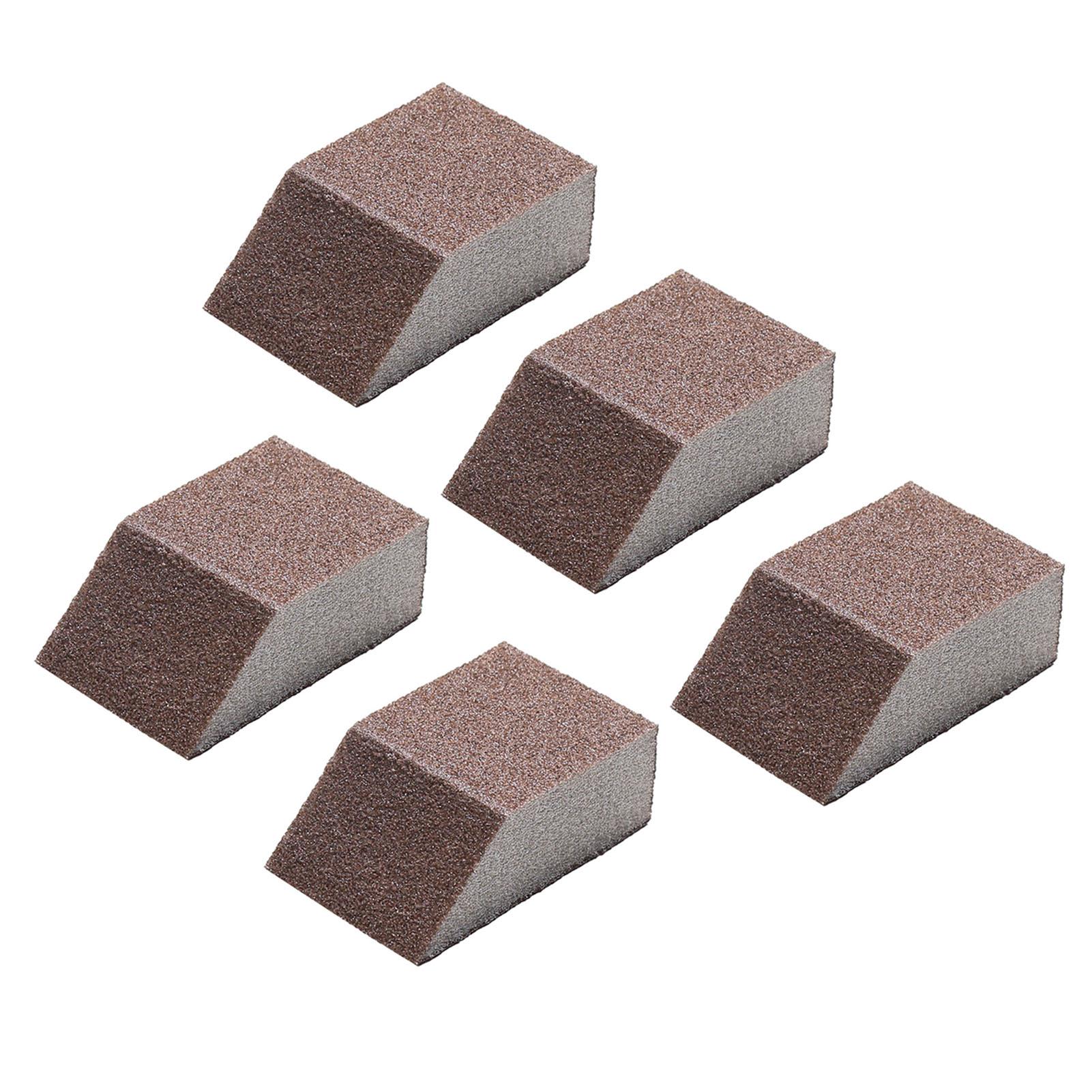 

5 шт. Наждачная губка-щетка Эффективная Многофункциональная Удаление накипи Чистка Натирание Пот Домашние Губки для уборки