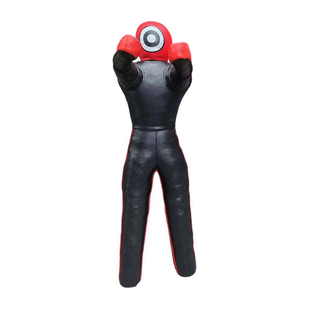 Copertura Manichino da Pugilato Grappling Wrestling Punching Pelle PU Non Riempito Personalizzabile