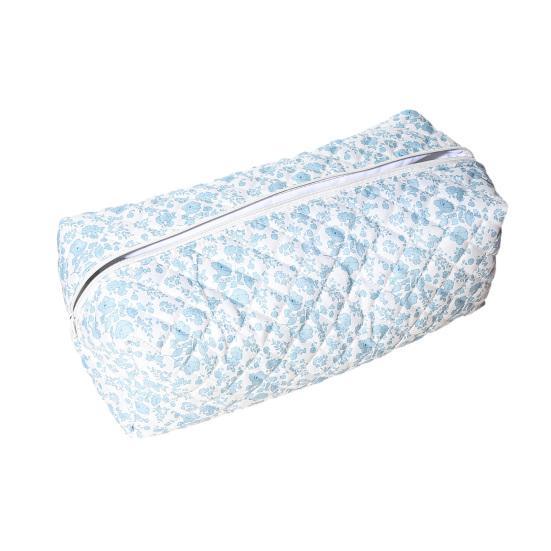 Cestovní taška na fén Waffle Case na cestovní vlasové nástroje Uzavírání na zip Prošívaný květinový organizér na stylingové nástroje pro kulmy Příslušenství