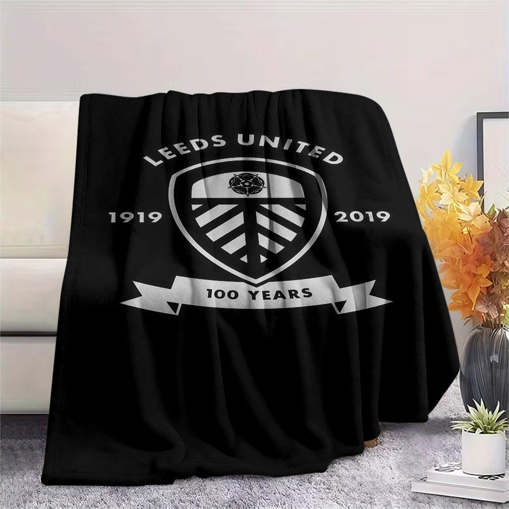 Leeds United A.F.C Blanket, High Quality Comfortable for All Seasons, Home Decor, Warmth and Comfort