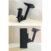 2/4PCS Speaker Stand Bracket Universal Stainless Steel Mount Hanger For Speaker Wall Mount Bracket UB-20II 535 525 550 Black