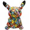 Pokemon Dark Lightning Graffiti Pikachu Pichu Cute Cartoon Anime Figure Stuffed Plush Dolls Pendant Toys Girl Kids Xmas Gifts