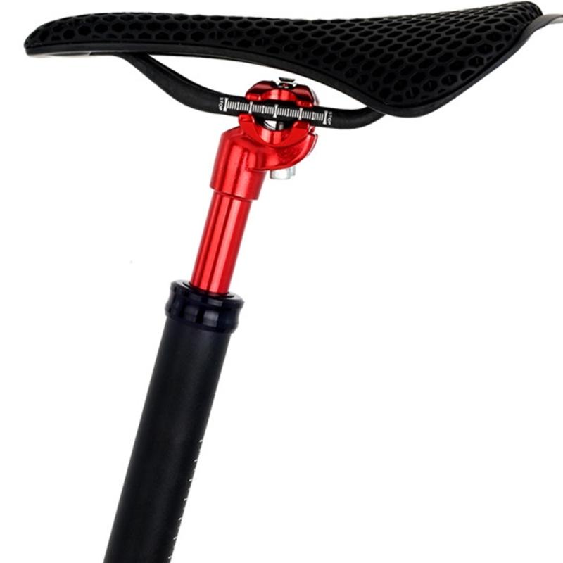 Light Weight Aluminum Alloy Seat Post Shock Absorbers Bicycles Seat Post for Mountain Bike Road Bike Easy To Install