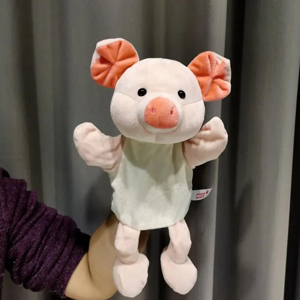 Props Rabbit Game Glove Cartoon Plush Toys Panda Kindergarten Story Props Children Puppets Animal Hand Puppet Plush Hand Doll