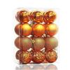 Electroplated Christmas Ball Ornaments Shatterproof Christmas Ball  for Tree Decoration