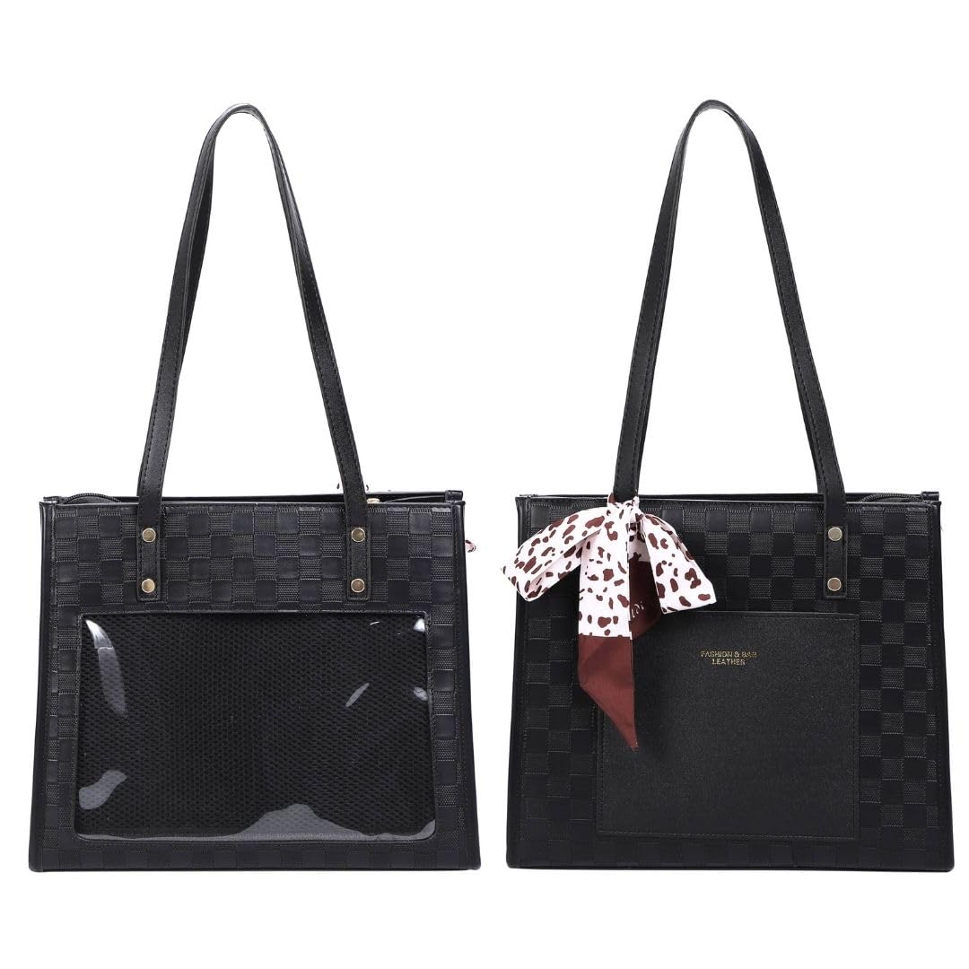 

Harugio Ita Bag Stylish Ita Bag Tote Bag Perfect for Otaku and Available in and Cute Design for Everyday Trendy and Popular - - Activities, Adults, чорний