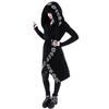 Moda damska Gothic Punk Bluza z kapturem Dziewczyny Kurtka damska Płaszcz Cardigans Kostium na Halloween