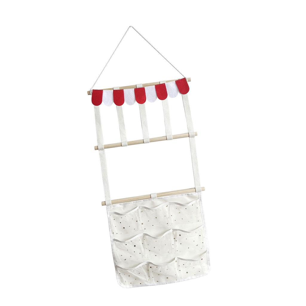Space Saving Hair Accessories Holder With Wall Hook For Organizing Bowknot Headbands And Hair Clips