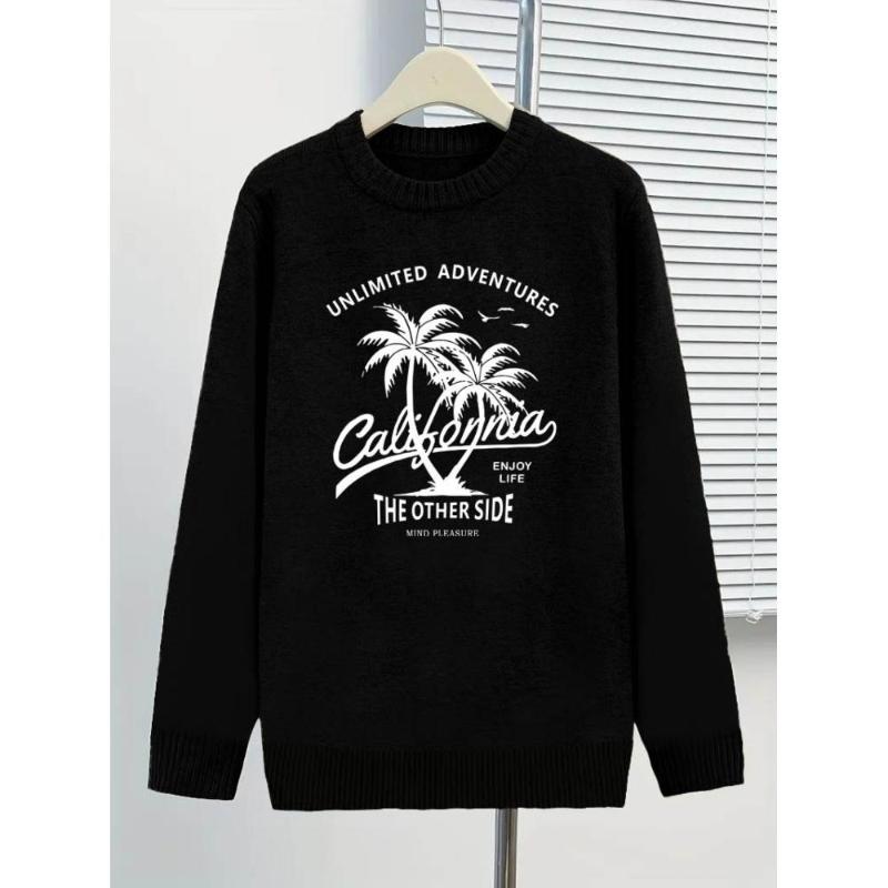 Unisex Classic Crew Neck Sweater, Soft Cotton