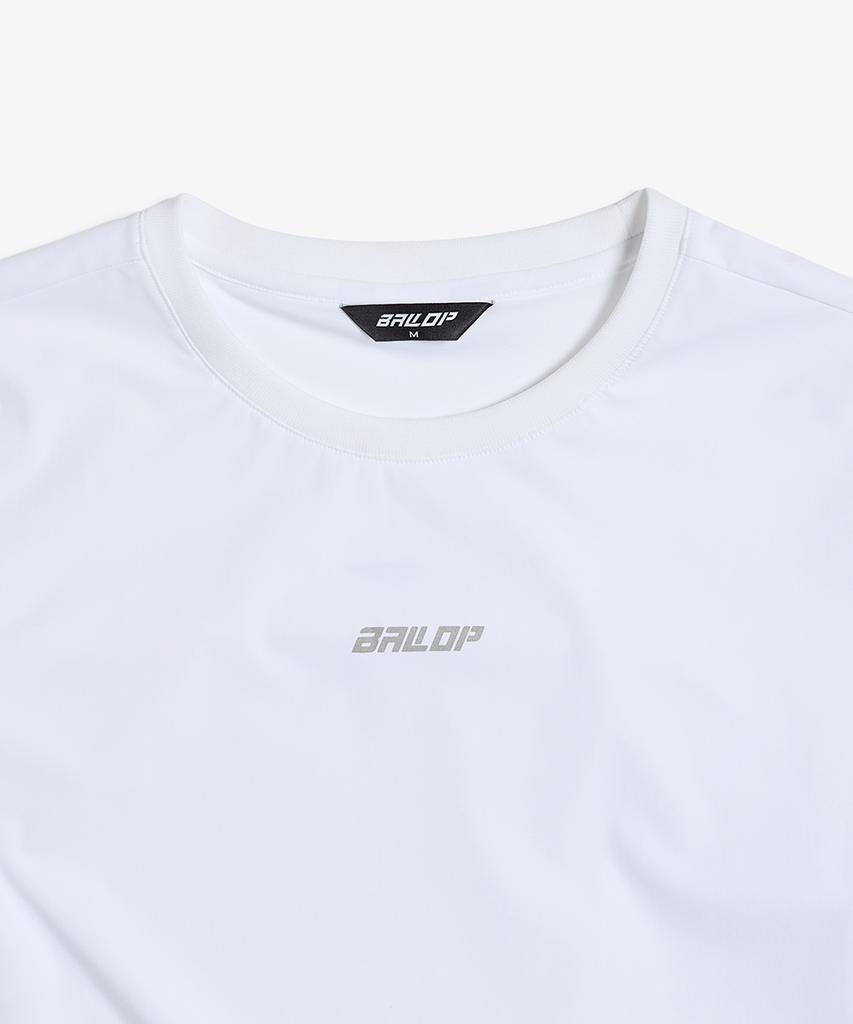 Baellob Women'S Air Revent Active Crop T-Shirt White