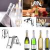 Przenośne Stalowe Zatrzaski Korek do Szampana i Wina Musującego Uszczelniacz Bar Korek do Wina Alkohol Spirytus Przepływ Korek do Butelki Wina Czerwonego