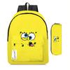 Spongebob Squarepants Children'S School Bag Male And Female Students Backpack Kindergarten Cute Cartoon Backpack Pencil Bag
