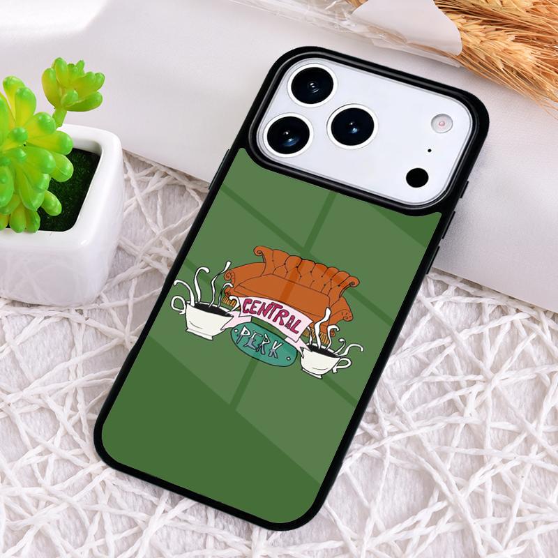 Central Perk Coffee Friends TV Phone Case for iPhone 17 Air 16 15 11 12 14 13 Pro Max Shockproof Cover